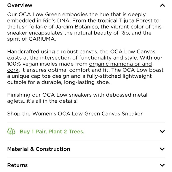 Cariuma green canvas sneakers in a size 6. Added blue laces. Great condition! - Picture 9 of 9